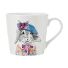 Mikasa Tipperleyhill Rabbit Print 380ml Mug