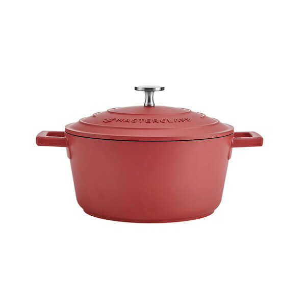 MasterClass Cast Aluminium 2.5L Casserole Dish Red