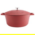 MasterClass Cast Aluminium 5L Casserole Dish Red