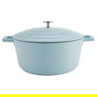 MasterClass Cast Aluminium 5L Casserole Dish Sky Blue