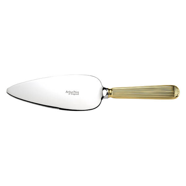 Arthur Price of England Titanic Gold Plated Pie Knife