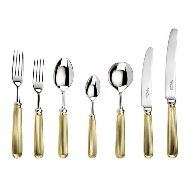 Arthur Price of England Titanic Gold Plated 44 Piece Canteen