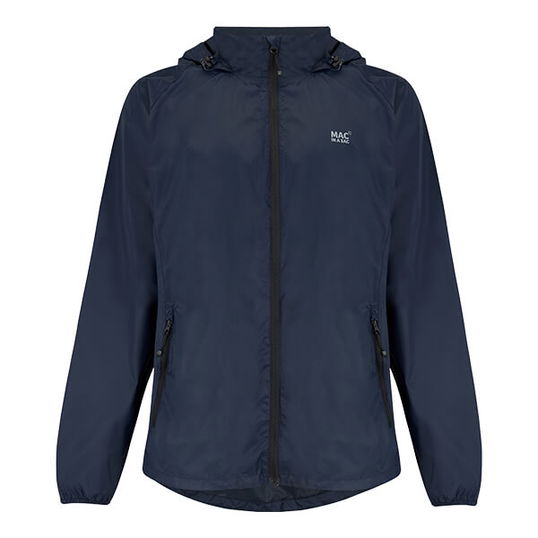 Mac in a Sac Origin 2 Unisex Packable Waterproof Jacket Navy