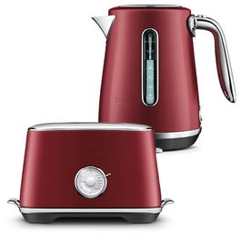 Sage Kettle & Toaster Set Select Luxe Red Velvet
