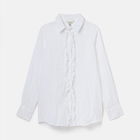 Joules Chalk White Selene Linen Blouse