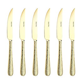Arthur Price Champagne Avalon Box of 6 Steak Knives