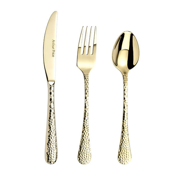 Arthur Price Champagne Avalon 3 Piece Child's Cutlery Set
