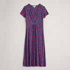 Seasalt Chapelle Dress Looping Floral Dark Voyage