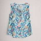 Seasalt Cobbs Well Sleeveless Top Kelp Forest Chalk