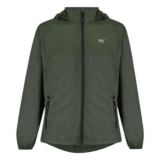 Mac in a Sac Origin 2 Unisex Packable Waterproof Jacket Khaki