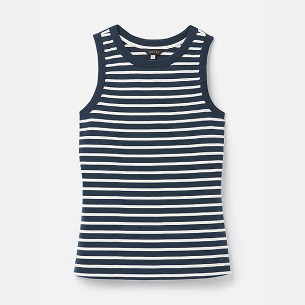 Joules Navy Stripe Harbour Jersey Vest