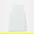 Joules Blue Creme Stripe Harbour Jersey Vest