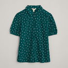 Seasalt Embrace Short Sleeve Shirt Little Sponge Spot Dark Wreckage