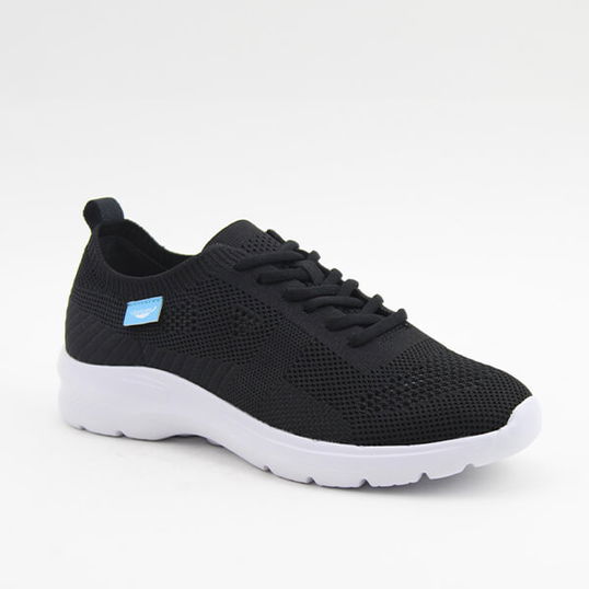 Heavenly Feet Black Autrey Trainers