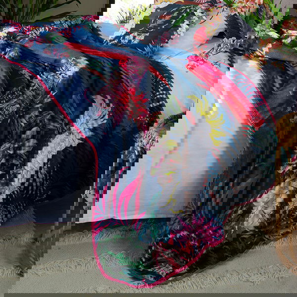 House of Norris The Parrot and the Cockatoo Throw 120x200cm Multi