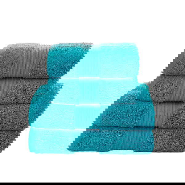 Deyongs 1846 Bliss Pima Guest Towel Teal