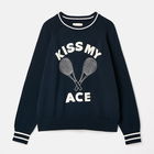 Joules Navy Break Point Knitted Tennis Jumper