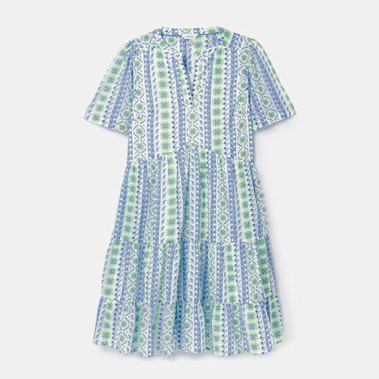 Joules Blue Ariella Cotton Dress
