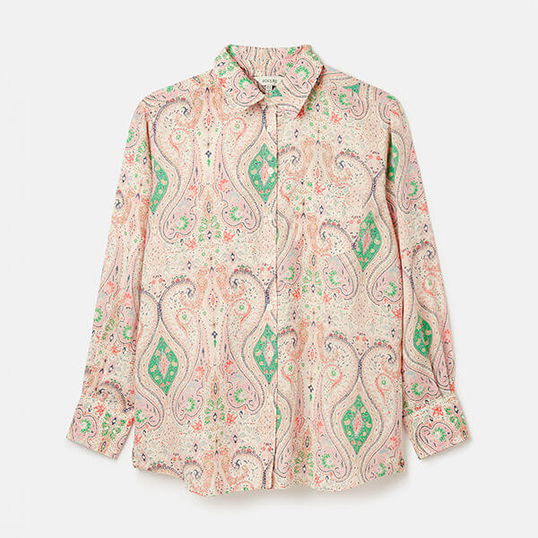 Joules Paisley Amilla Linen Blouse
