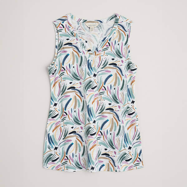 Seasalt Purist Vest Dune Marks Chalk