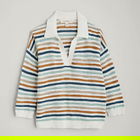 Seasalt Gwynver V-Neck Jumper Mini Cornish Pool Mix