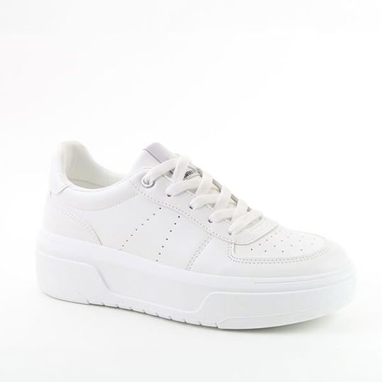 Heavenly Feet White Woody Trainers