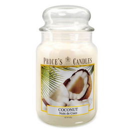 Prices Fragrance Collection Coconut Large Jar Candle