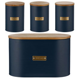 Typhoon Otto Navy 4 Piece Kitchen Storage Set