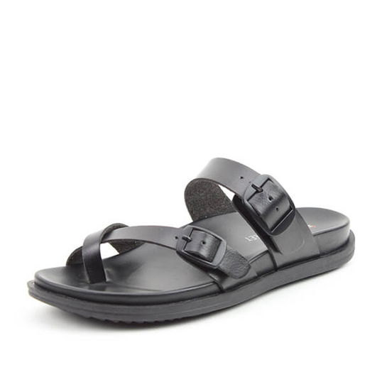 Heavenly Feet Black Flamenco Sandals