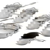 Stellar 7000 Profile 5 Piece Draining Saucepan Set