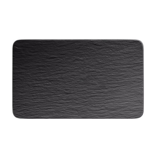 Villeroy & Boch Manufacture Rock Noire Rectangular Multifunctional Plate