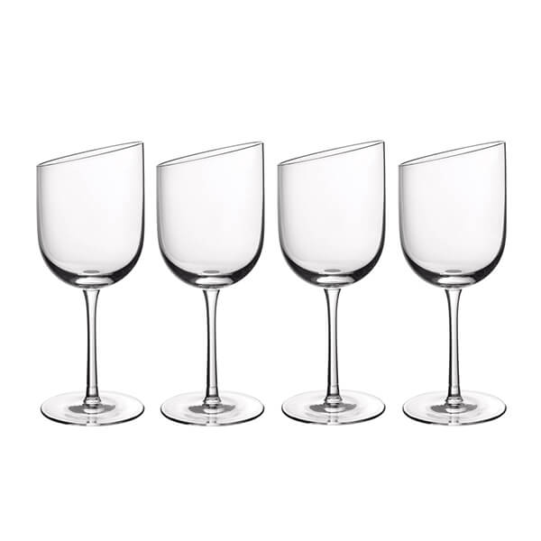 Villeroy & Boch New Moon Set of 4 Red Wine Goblets