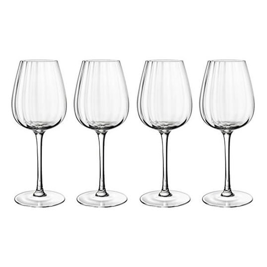 Villeroy & Boch Rose Garden Set of 4 White Wine Goblets
