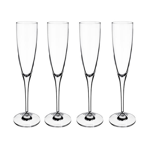 Villeroy & Boch Maxima Set of 4 Champagne Flutes