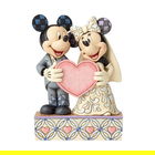Disney Traditions by Jim Shore Two Souls, One Heart Mickey and Minnie Mouse Figurine