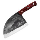 Samura Mad Bull 18cm Serbian Chef’s Knife with Black & Red Handle