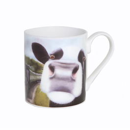 Lucy's Farm Moo Selfie at Corfe Railway Cow Regular Mug