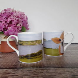 Lucy's Farm Moo Selfie at Swanage Cow Regular Mug
