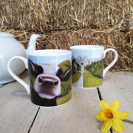 Lucy's Farm Moo Selfie at Windsor Castle Cow Regular Mug