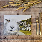 Lucy`s Farm Sheep at Milton Abbas Melamine Placemat