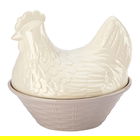 English Tableware Company Fieldview Farm Ceramic Egg Crock