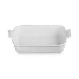Le Creuset White Stoneware 32cm Heritage Rectangular Dish