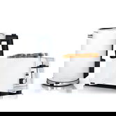 Graef White Kettle & 4 Slice Toaster Set