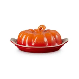 Le Creuset Volcanic Stoneware Pumpkin Butter Dish