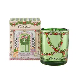 Cath Kidston A Doll's House Festive Glass Candle in Carton 180g