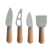 Taylor's Eye Witness Brooklyn Beech 4 Piece Cheese Knife Set