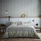 Morris & Co Kennet Cover Set King Size Indigo Gold