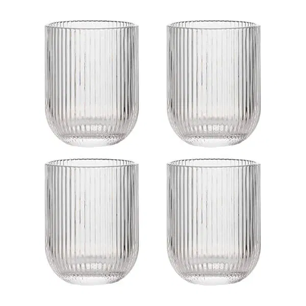 Ravenhead Linea 280ml Set of 4 Mixer Glasses
