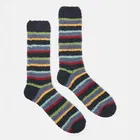 Joules Mens Navy Multi Fluffy Socks