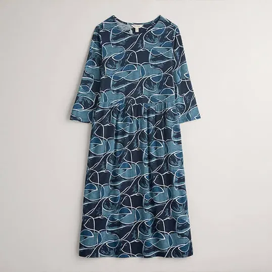 Seasalt Sea Strewn Dress Coves Abstract Galley